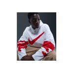 Nike Sportswear Club Hockey Jersey Ανδρική Μακρυμάνικη Μπλούζα Λευκή, Κόκκινη