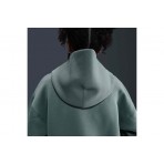 Nike Sportswear Tech Fleece Παιδικό Φούτερ με Κουκούλα Μέντα