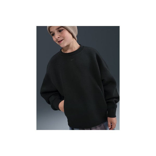 Nike Sportswear Tech Fleece Μπλούζα Με Λαιμόκοψη (HV1199 010)