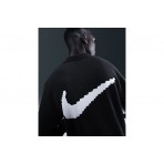 Nike Sportswear Club Rugby Ανδρικό Πουλόβερ Μαύρο, Λευκό