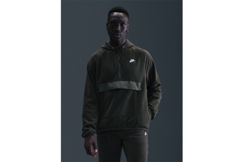 Nike Sportswear Club Winterized Μπλούζα Fleece Με Φερμουάρ (HV1439 355)