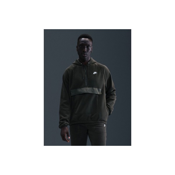 Nike Sportswear Club Winterized Μπλούζα Fleece Με Φερμουάρ (HV1439 355)