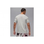 Jordan Sport Ανδρικό Κοντομάνικο T-Shirt Γκρι