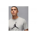 Jordan Sport Ανδρικό Κοντομάνικο T-Shirt Γκρι