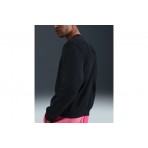 Nike Giannis Standard Issue Ανδρική Μακρυμάνικη Μπλούζα Μαύρη