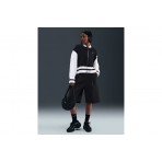 Nike Sportswear Knit Γυναικεία Πλεκτή Ζακέτα Λευκή, Μαύρη