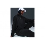 Nike Sportswear Phoenix Plush Γυναικεία Μπλούζα Fleece Μαύρη