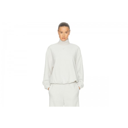 Nike Sportswear Phoenix Plush Γυναικεία Μπλούζα Fleece Μπεζ