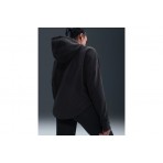 Nike One Therma-Fit Γυναικεία Ζακέτα Fleece Μαύρη