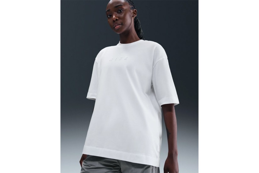 Nike Sportswear Oversized Γυναικείο Κοντομάνικο T-Shirt Λευκό