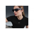 Nike Sportswear Tight Ribbed Γυναικείο Κοντομάνικο T-Shirt Μαύρο