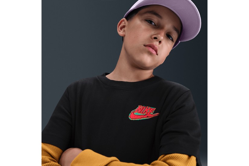 Nike Sportswear Παιδικό Κοντομάνικο T-Shirt Μαύρο