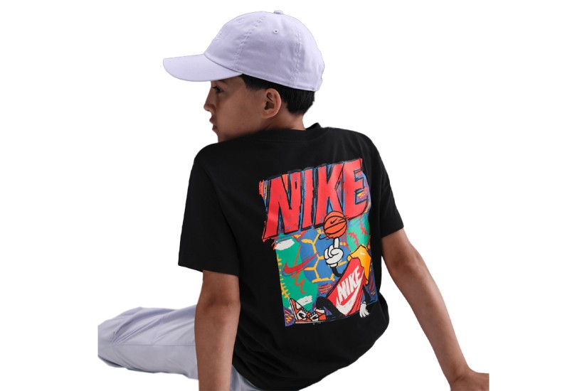 Nike Sportswear Παιδικό Κοντομάνικο T-Shirt Μαύρο