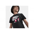 Nike Sportswear Παιδικό Κοντομάνικο T-Shirt Μαύρο