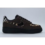 Nike Air Force 1 07 Unisex Sneakers Καφέ, Μπεζ, Μαύρα, Λευκά