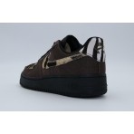 Nike Air Force 1 07 Unisex Sneakers Καφέ, Μπεζ, Μαύρα, Λευκά