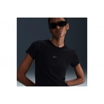 Nike Sportswear Chill Knit Γυναικείο Κοντομάνικο T-Shirt Μαύρο