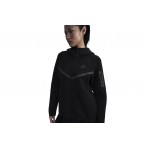 Nike Sportswear Tech Fleece Windrunner Ζακέτα με Κουκούλα Μαύρη