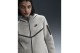 Nike Sportswear Tech Fleece Windrunner Ζακέτα με Κουκούλα Γκρι