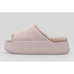 Nike Calm Elevation Fur Γυναικείες Παντόφλες Nude
