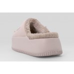 Nike Calm Elevation Fur Γυναικείες Παντόφλες Nude