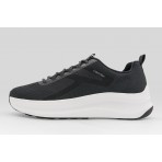 Calvin Klein Chunky Run Lacesock Stripe Ανδρικά Sneakers Μαύρα, Λευκά