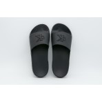 Calvin Klein Signature Logo Sliders Παντόφλες Μαύρες