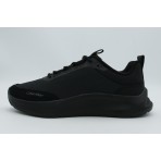 Calvin Klein Relaxed Embossed Logo Γυναικεία Sneakers Μαύρα