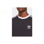 Adidas Originals 3-Stripes Ls Tee Μπλούζα Με Λαιμόκοψη Ανδρική (IA4877)