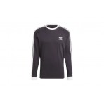 Adidas Originals 3-Stripes Ls Tee Μπλούζα Με Λαιμόκοψη Ανδρική (IA4877)