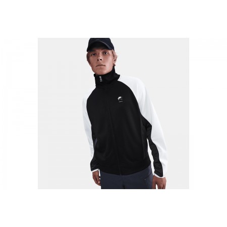 Nike Air Poly-Knit Ανδρική Ζακέτα Μαύρη, Λευκή