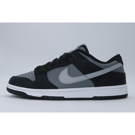 Nike Dunk Low Ανδρικά Sneakers Γκρι Σκούρο, Μαύρα
