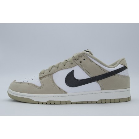 Nike Dunk Low Ανδρικά Sneakers Μπεζ, Λευκά, Γκρι Σκούρο