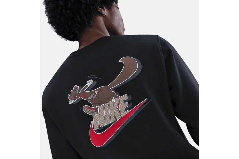 Nike Ανδρική Μακρυμάνικη Μπλούζα με Λαιμόκοψη