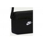 Nike Heritage 2.0 Unisex Τσαντάκι Χιαστί - Ώμου Μαύρο 4L