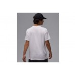 Jordan Air Ανδρικό Κοντομάνικο T-Shirt Λευκό