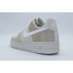 Nike Air Force 1 Flyknit 2.0 Ανδρικά Sneakers Μπεζ, Λευκά