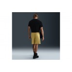 Nike Club Knit Ανδρική Αθλητική Βερμούδα Κίτρινη