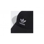 Adidas Originals Adicolor Class Trefoil Baseball Καπέλο Μαύρο