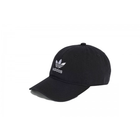 Adidas Originals Adicolor Class Trefoil Baseball Καπέλο Μαύρο