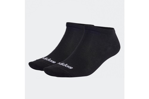 Adidas Performance Thin Linear Κάλτσες Κοντές 3 Ζευγάρια (IC1299)