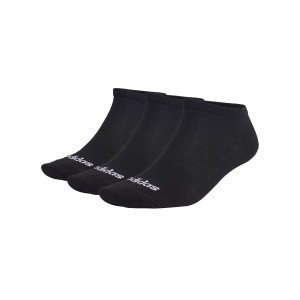 Adidas Performance Thin Linear Κάλτσες Κοντές 3 Ζευγάρια (IC1299)