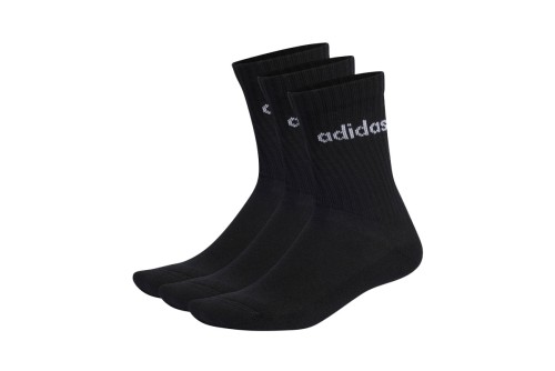 Adidas Performance Linear Κάλτσες Ψηλές 3 Ζευγάρια (IC1301)
