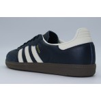 Adidas Originals Samba OG Ανδρικά Sneakers Μπλε Σκούρο, Εκρού, Καφέ