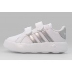 Adidas Performance Grand Court 2.0 Βρεφικά Sneakers Λευκά, Ασημί