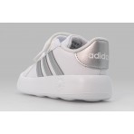 Adidas Performance Grand Court 2.0 Βρεφικά Sneakers Λευκά, Ασημί