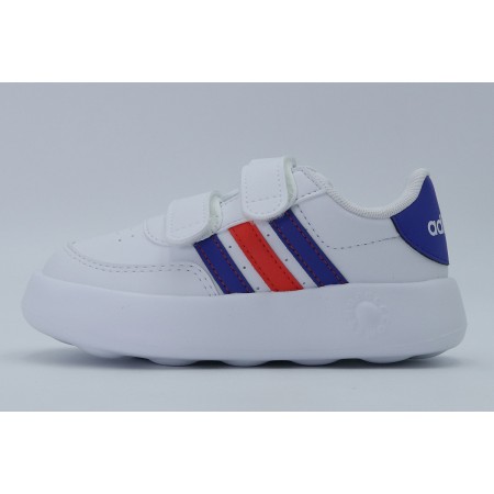 Adidas Performance Breaknet 2.0 Βρεφικά Sneakers Λευκά, Μωβ, Κόκκινα