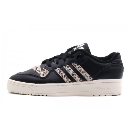 Adidas Originals Rivalry Low Γυναικεία Sneakers Μαύρα, Καφέ, Μπεζ