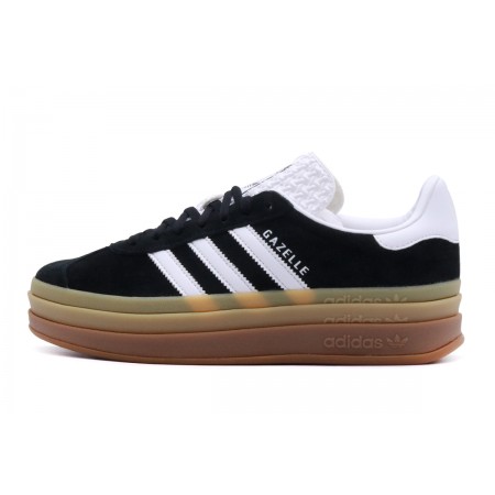 Adidas Originals Gazelle Bold Sneakers Μαύρα, Καφέ, Λευκά
