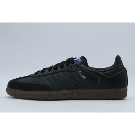 Adidas Originals Samba OG Unisex Sneakers Μαύρα, Καφέ